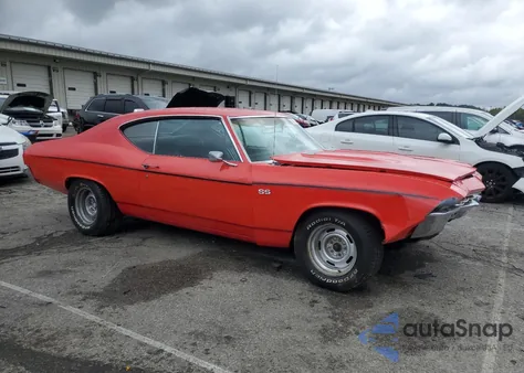 1969 Chevrolet Chevelle z USA, uszkodzony, nr VIN 136379A351063